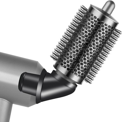 Dyson Large Round Volumizing Brush Attachment - 360° Rotatable Adaptor for Enhanced Hair Volume