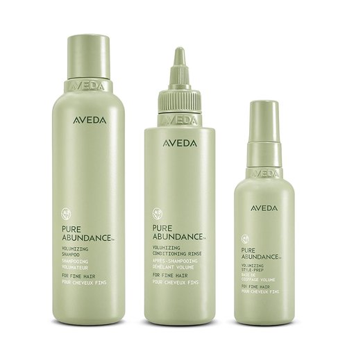 Aveda Pure Abundance Volumizing Shampoo & Rinse Set - Boost Hair Volume | Full Size | Floral Scented