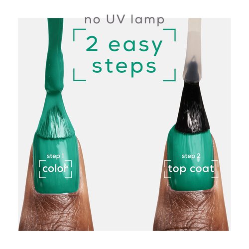 essie Gel Couture Nail Polish, Long Lasting Green Nail Polish, Vegan, Dopamine Rush, 0.46 fl oz