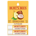 Burt's Bees Lip Balm - Coconut and Pear, Natural Moisturizer with Beeswax | 2 Tubes, 0.15 oz
