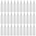 SINJEUN 50 Pack Clear Plastic Spray Bottles with Caps, 4 oz Spray Bottles Mist Sprayer, Refillable Empty Fine Mist Spray Bottle Mini Travel Size Spray Bottles, Leak Proof and BPA-Free