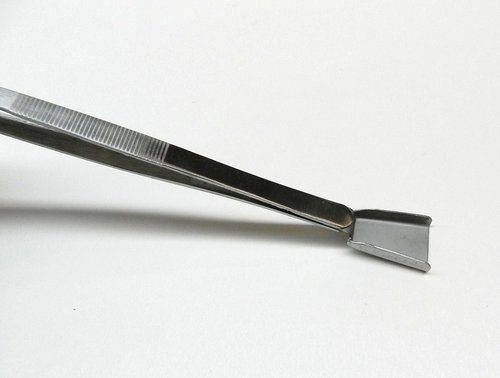 Diamond Tweezer with Scoop For Stones Bead Work Gemologist Tweezers Shovel End By JTS