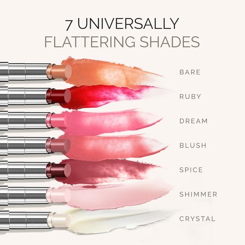 MDSolarSciences Tinted Sheer Lip Balm SPF 30 - Hydrating Vegan Sunscreen with Shea Butter & Jojoba Oil | 0.15 oz, Crystal