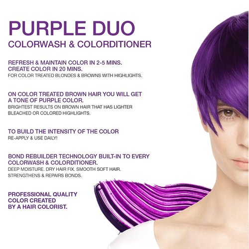 Celeb Luxury Intense Color Depositing Shampoo - Vegan Hair Dye with BondFix Rebuilder | Semi-Permanent Color