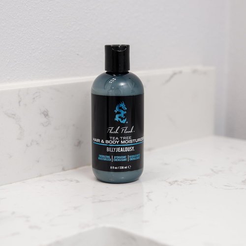Billy Jealousy Flash Flood Hair & Body Moisturizer - Nourishing Tea Tree Formula for All Skin Types