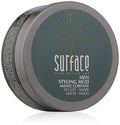 SURFACE Hair Men Styling Mud - Flexible Strong Hold with Flax & Bamboo - 2.25 oz