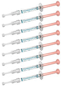 Opalescence 35% with PF Gel Syringes Teeth Whitening - (8 Syringes) Refill Kit Carbamide Peroxide. Made by Ultradent, in Melon Flavor. Tooth Whitening Refill Syringes 5404-4