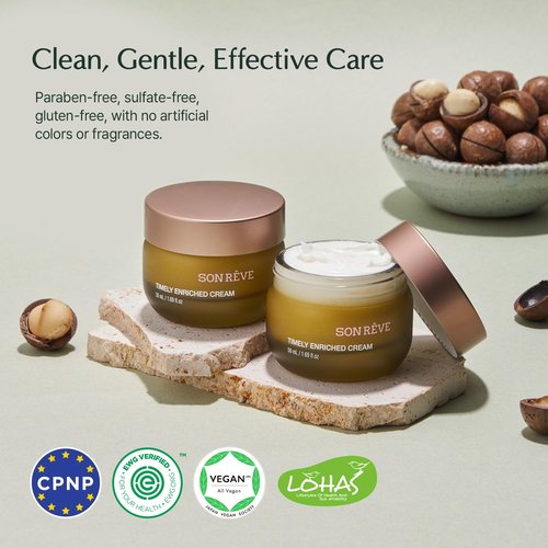SONREVE Moisturizing Face Cream - Anti-Aging Ceramide Formula for Dry, Sensitive Skin | 50ml (1.69 fl oz)