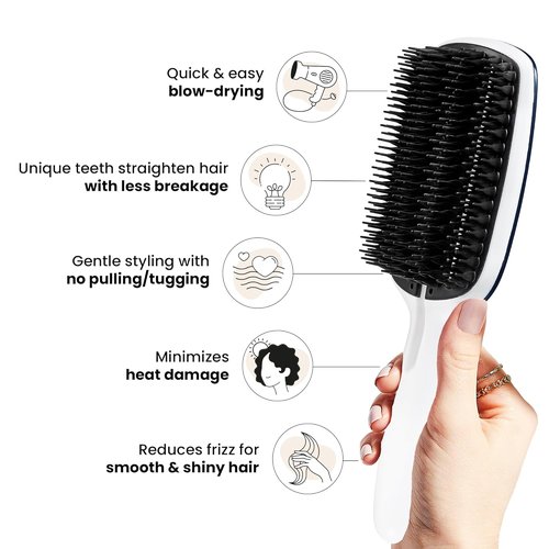 Tangle Teezer | Blow Styling Smoothing Tool for Medium & Long Hair | Gentle, Fast Drying | Full Size