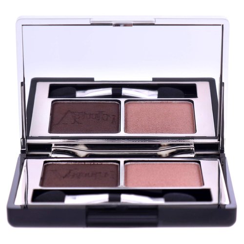 Pupa Milano Vamp! Compact Duo Eyeshadow - High Pigment, Adjustable Coverage - 004 Bronze Amber - 0.078 Oz