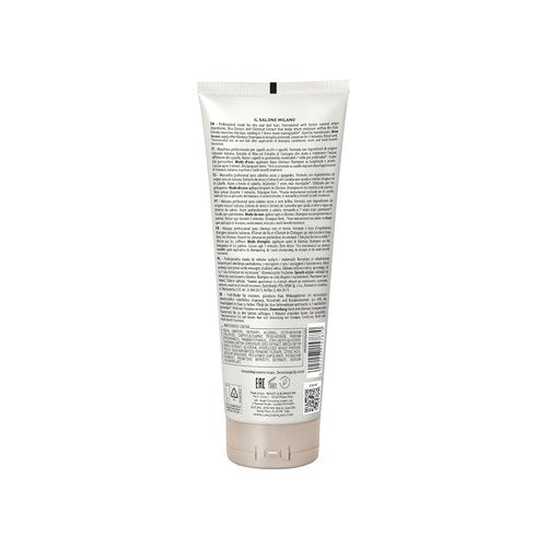 Il Salone Milano Professional Glorious Mask - Hydrating Hair Mask for Dry Hair with Chestnut & Rice Extract - Salon-Quality Nourishment