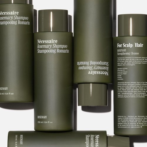 Nécessaire Rosemary Shampoo - Multi-Protein Strengthening Cleanse for Thinning Hair | 250 ml / 8.4 oz