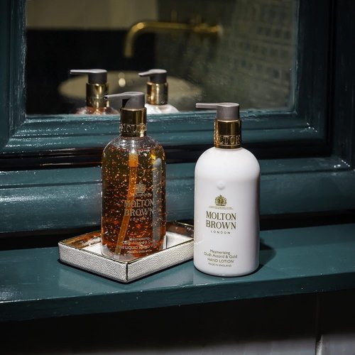 Molton Brown Oudh Accord & Gold Hand Lotion - Luxurious Moisturizing Formula | 10 Fl. Oz.