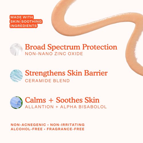 Tower 28 SOS FaceGuard SPF 30 - Broad Spectrum Mineral Sunscreen for Face with Ceramides for Sensitive Skin - Lightweight Zinc Oxide Face Sunscreen Lotion - Dermatologist-Tested Sun Skin Care (2.3 oz)
