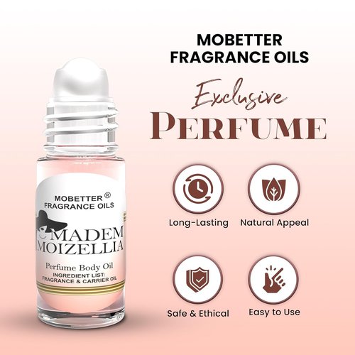 MOBETTER Fragrance Oils | Madem Moizellia 1 Oz Perfume Body Oil for Women - Long-Lasting Scent