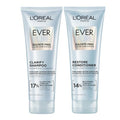 L'Oreal Paris EverPure Clarify & Restore Shampoo and Conditioner Set - Sulfate-Free, Antioxidant-Rich, 1 Kit