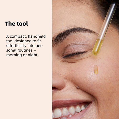 Microneedle Derma Roller for Hair Beard Facial Skin Care Tool for Men and Women Black Stamp Alternative 0.25mm