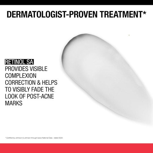 Neutrogena Retinol SA Treatment - Exfoliating Night Formula for Post-Acne Marks | 1.0 Fl Oz