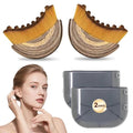 Rose Romee 2 PCS Lymphatic Contour Face Brush, Lymphatic Face Brush Anti-Puffiness, Detox & Lift, Lymphatic Brush, Facial Brush Ergonomically Designed to Fit The Skin Precisely and Relieve Fatigue