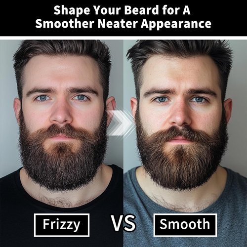 Skiennix 2oz Beard Balm - Nourishing Mustache Wax & Leave-In Conditioner | Sandalwood Scented Grooming Cream