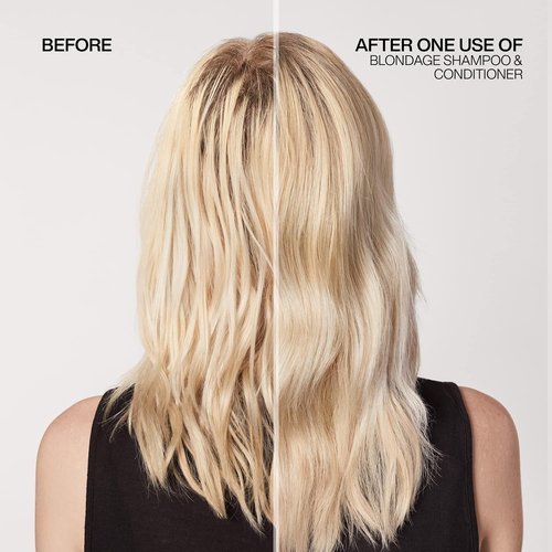 Redken Blondage Purple Conditioner - Tones & Moisturizes Brassy Blonde Hair | 8.5 oz