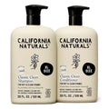 California Naturals Coconut Shampoo & Conditioner Set - Natural, Vegan & Cruelty-Free | 20 Fl Oz (Pack of 2)