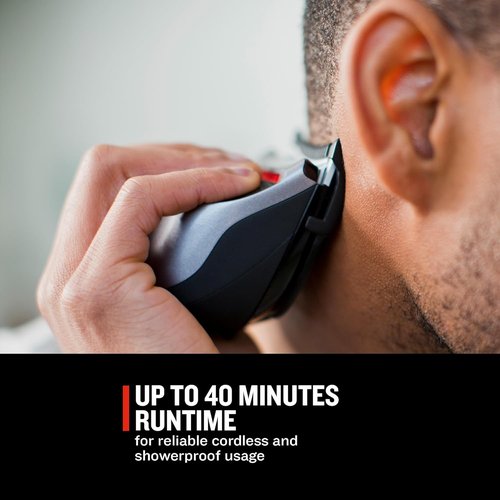 Remington Shortcut Pro Hair Trimmer Kit - Waterproof Cordless Razor with 9 Lengths & Quick Charge | 14-Piece Set