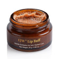 Triple-Action Lip Scrub - Brown Sugar, Coffee & Pearlite Exfoliator - Infused with Coconut & Botanical Oils for Nourishing Care of Dry, Cracked Lips - Vegan, Cruelty-Free