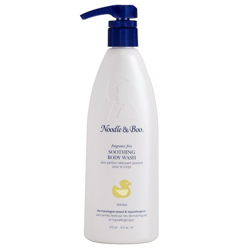 Noodle & Boo Fragrance-Free Body Wash - Soothing Formula for Baby Eczema Care, 16 fl. oz.