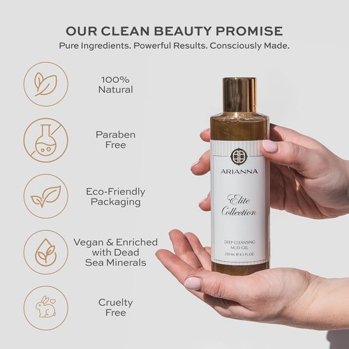 Regine Switzerland Deep Cleansing Mud Gel - Natural Facial Cleanser for Oily Skin