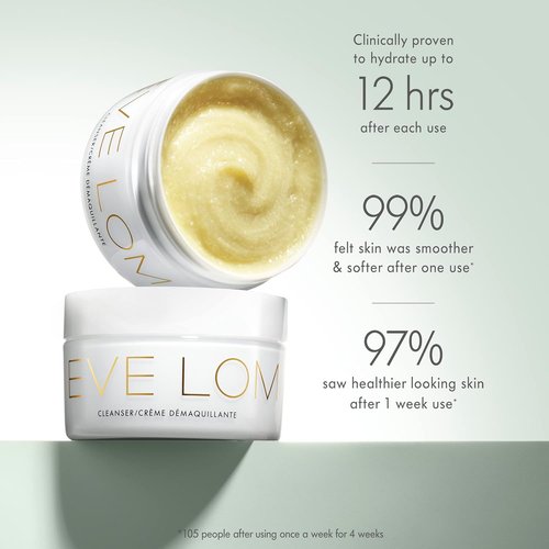 EVE LOM Original Balm Cleanser - 5-in-1 Facial Cleansing Balm with Muslin Cloth - Deep Cleansing & Hydrating Skin Benefits
