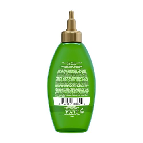 OGX Extra Strength Dry Scalp Treatment - Refreshing Rosemary Oil & Mint Detox, 4 Fl Oz