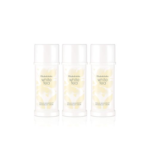 Elizabeth Arden White Tea Women's Deodorant Cream - Refreshing 1.5 Oz | Pack of 3
