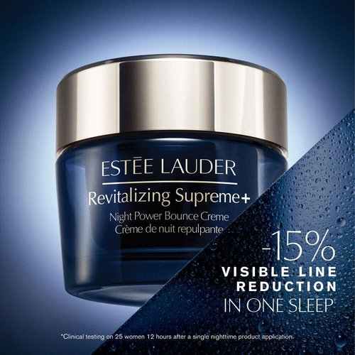 Estée Lauder Revitalizing Supreme+ Night Power Bounce Cream - Peptide Face Moisturizer | Firms, Lifts & Plumps Skin