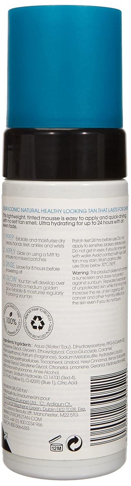 St. Tropez Classic Bronzing Self Tan Mousse - Streak-Free, Natural-Looking Tan | 4 Fl Oz