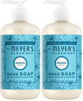 Mrs. MEYER'S CLEAN DAY Liquid Hand Soap, Dewdrop Scent, 12.5 Ounce Bottle (Pack of 2)