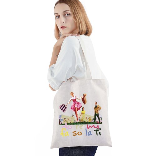 BWWKTOP Sound Musical Cosmetic Makeup Bag Von Trapp Gift Do Re Mi Fa So La Ti Theater Zipper Pouch Bag Musical Merchandise (Do Re Mi TG)