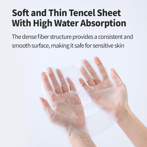BENTON Aloe Soothing Mask Pack | Hydrating & Cooling Facial Mask Sheets - 23g x 10 Pack