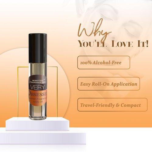 MOBETTER Fragrance Oils - Very Obsessed Perfume Body Oil for Women | Long-Lasting Scent