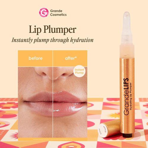 Grande Cosmetics GrandeLIPS Hydrating Lip Plumper - Achieve Fuller, Hydrated Lips Effortlessly