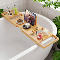 Bathtub Tray,Bath Tray for Tub,Bath Tub Tray Wood,Bath Caddy Tray for Bathtub,Bathtub Trays for Tub, As Gifts for Women Or House Warming Gifts New Home