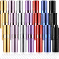 Tessco for you 21 Pcs 8ml Travel Refillable Perfume Bottles Mini Cologne Perfume Spray Bottle Empty Pocket for Travel and Outgoing Pocket Cologne Sprayer