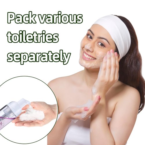 24 Pcs Foam Pump Bottle 1 oz Small Size Mousse Foam Soap Dispenser,Clear Plastic Empty Refillable Foam Bottle,Mini Foam Pump Bottle for Face Wash Shampoo Skin Care（30 ml）