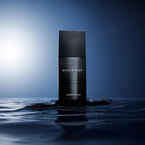 Issey Miyake Nuit d'Issey Eau de Toilette for Men - Leathery & Woody Fragrance - 3.3 oz