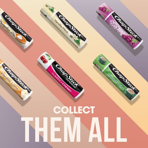ChapStick Bulk Lip Balm, Classic Cherry 12-Count – Lip Moisturizer for Dry Lips, 0.15 Oz Ea