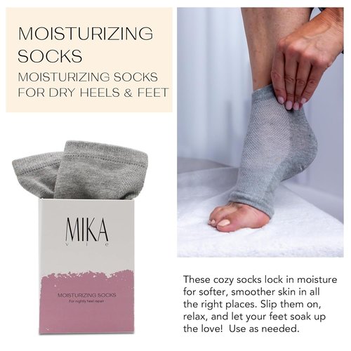 Regine Switzerland Foot Balm & Socks - Moisturizing Urea Cream for Soft, Exfoliated Feet