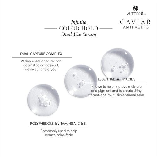 Alterna Caviar Anti-Aging Infinite Color Hold Dual-Use Serum | Leave-in Treatment, Color Preserving Mask | Sulfate Free, 1.7 Fl. Oz.