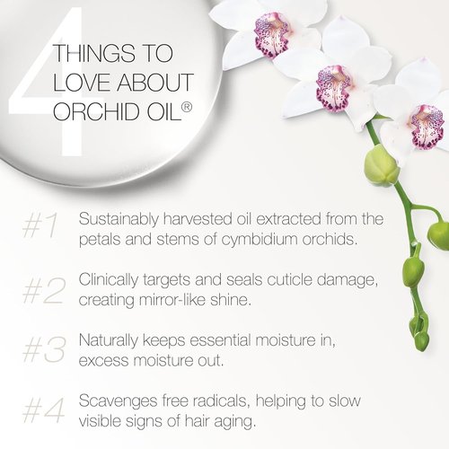 Redavid Orchid Oil Curl Defining Crème - Ultra Nourishing Coconut & Meadowfoam Formula for Curly Hair | Strengthens, Hydrates & Adds Protein