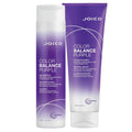 Joico Color Balance Purple Shampoo & Conditioner Set - Eliminate Brassy Tones for Cool Blonde & Gray Hair
