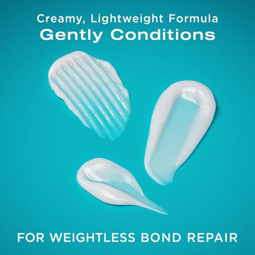 OGX Repair & Protect Bond Protein Conditioner - Lightweight Formula for Damaged Hair | 13 fl. oz, Paraben-Free